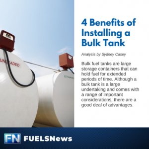 4 Benefits of Installing a Bulk Fuel Tank